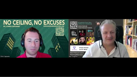 Why he is happy someone Else did the Audio of the Book