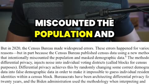 Biden’s Census Scheme Exposed for MANIPULATING US Population Data