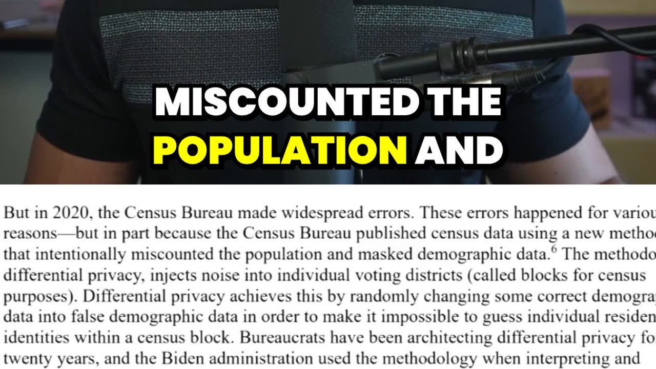 Biden’s Census Scheme Exposed for MANIPULATING US Population Data