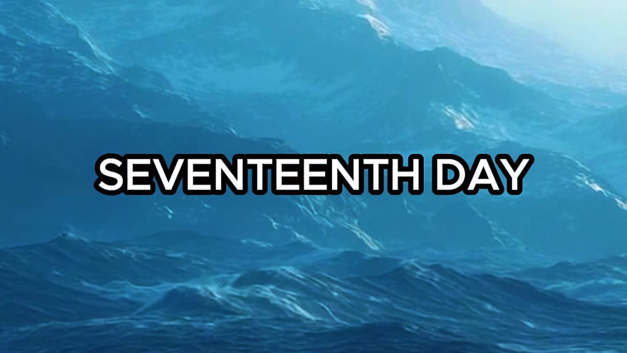 Genesis 8:1-5 Noah and the Flood