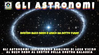 Gli astronomi individuano bagliori di luce vicino al buco nero al centro della nostra galassia.