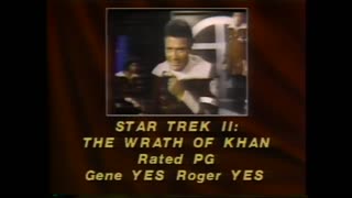 Siskel & Ebert Review Star Trek II The Wrath of Khan 1982