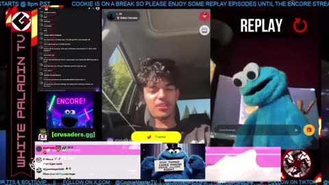Cookie Monster Does a Racism [mirror]