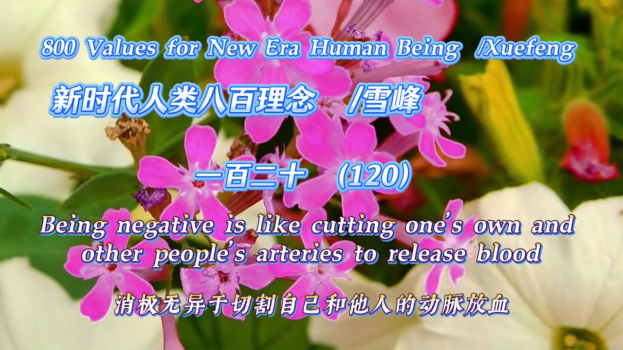 800 Values for New Era Human Being(120)