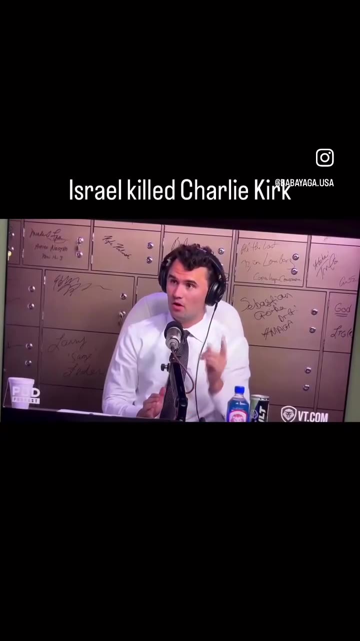This video of Charlie Kirk saying that Netanyahu LET Oct 7 happen so he could ...