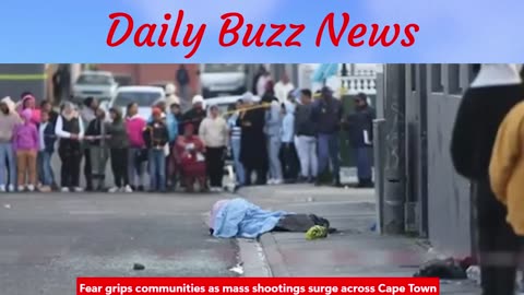 Fear grips communities as mass shootings surge across Cape Town