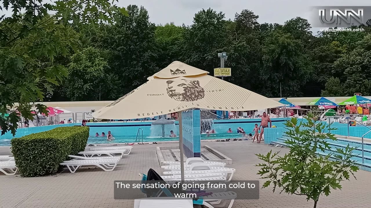 🌸 Romania’s Felix Baths Resort: rare lotuses & lilies in warm thermal waters.