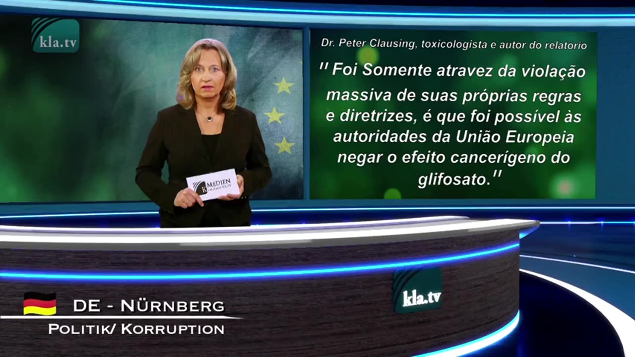 Glifosato:a Comissão da U.E representa os interesses de Monsanto e Co. 2018/04/12