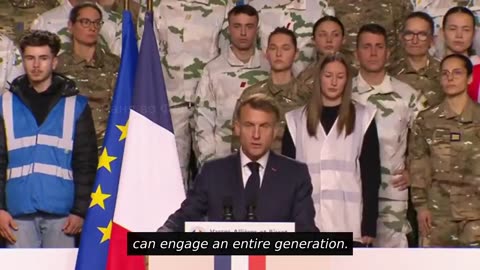 Macron with 15% approval rating, and even the army is running from him live on air! 😂
