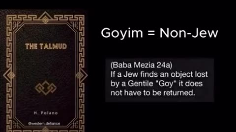 THIS IS WHAT THE SO-CALLED ₪ CHOSEN THINK OF YOU GOYIMZES