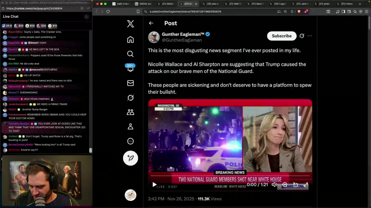 TheSaltyCracker: Media Justifies Attack on National Guard ReeEEStream 11-26-25 .......