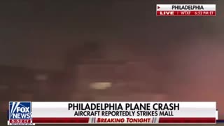 Philadelphia plane crash aircraft reportedly strikes mall