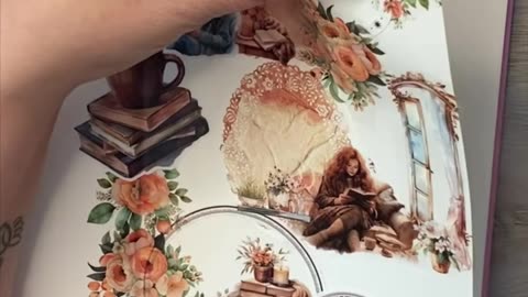 Books Junk Journal #junkjournal #create #asmr #follow