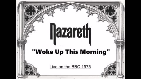 Nazareth - Woke Up This Morning (Live in London, England 1975) FM Broadcast