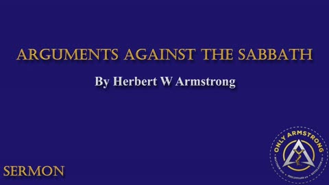 Arguments Against the Sabbath