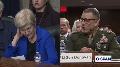 'Stop playing dodgeball': Elizabeth Warren corners Trump nominee on 'illegal orders'