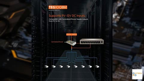 Tenda 8 Port Gigabit Switch