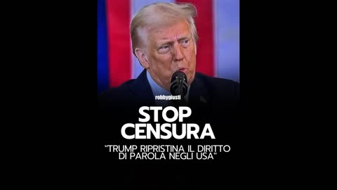 Robby Giusti - CLAMOROSI provvedimenti previsti da TRUMP! CAMBIA TUTTO (20.01.25)