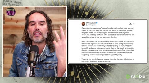 RUSSELL BRAND - THIS IS HUGE... ITS ALL ABOUT TO COME OUT!