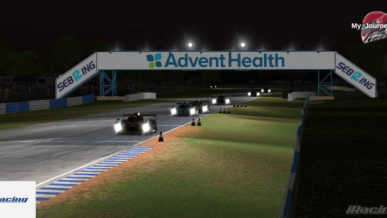 Race 144 IMSA Fixed A License LMP2 iRacing My Journey 4K