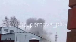 Belgorod, attack on the Luch thermal power plant by a GMLRS HIMARS missiles!