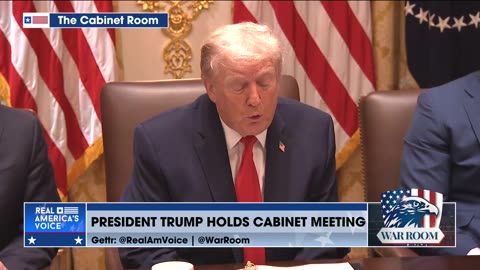 WATCH: President Trump Holds Cabinet Meeting