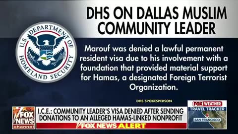 ICE is deporting a Dallas Muslim leader who is a Jordanian illegal alien 54-year-old Marwan Marouf