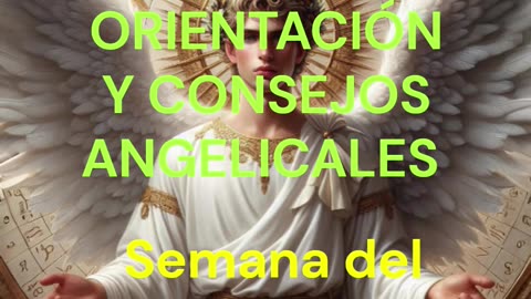 😊 ORIENTACIÓN Y CONSEJOS ANGELICALES 😊 Semana del 03 al 09 de Noviembre 2025