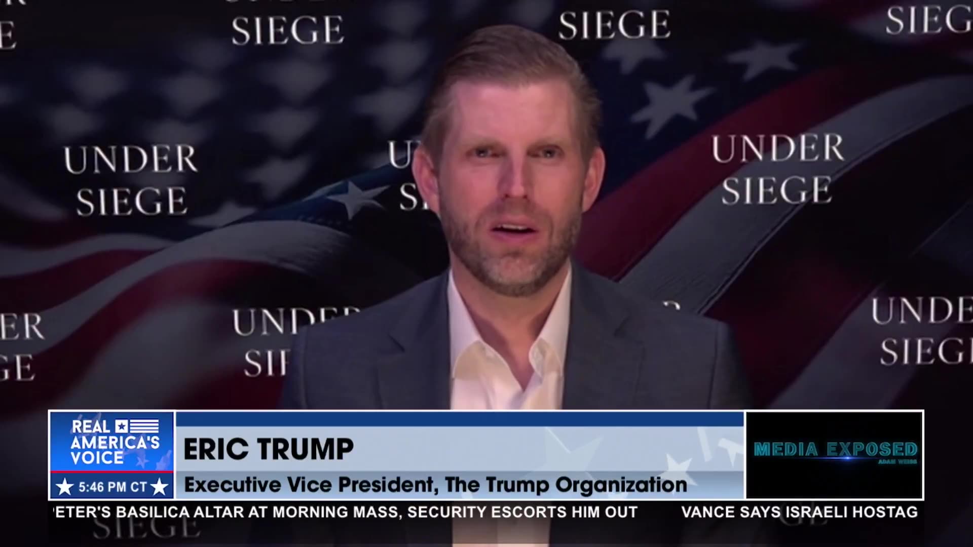ERIC TRUMP: UNDER SEIGE