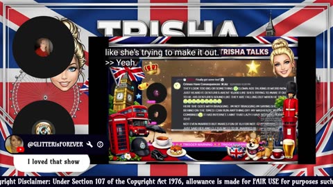 TRISHA TALKS : REVIEWS AWBJ CHRISTMAS EVE LIVE