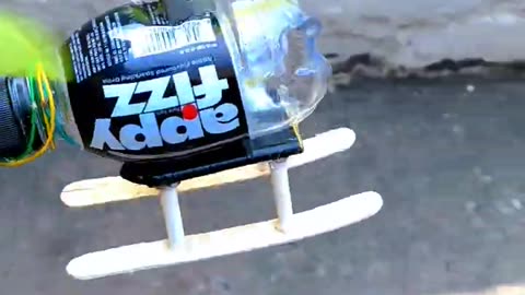 Diy Helicopter with Plastic Bottle 😀 short #video #diy #trending #viral #shorts