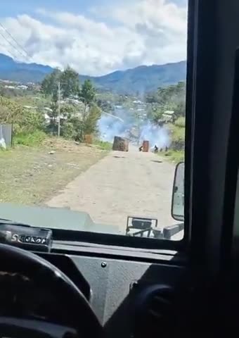 Fighting broke out in Indonesia.