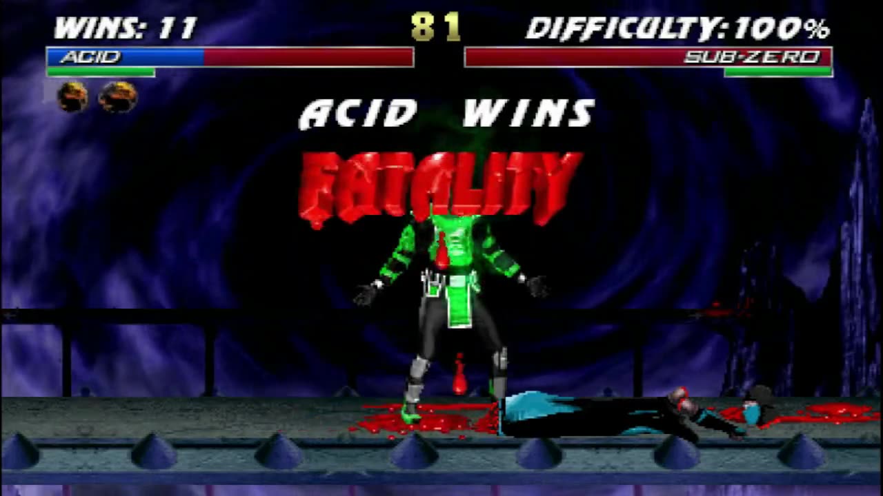 Acid vs Sub-Zero