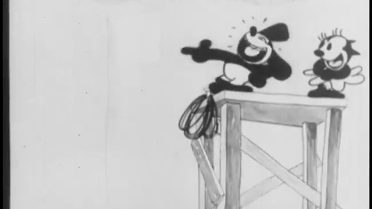 High Up: Oswald the Lucky Rabbit (Disney-Winkler, 1928)