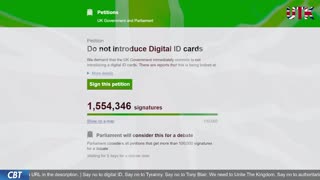 Say NO To DIGITAL ID - UK RISE UP! - Live Petition Count