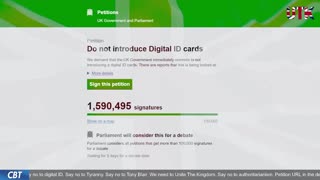 Say NO To DIGITAL ID - UK RISE UP! - Live Petition Count
