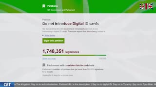 Say NO To DIGITAL ID - UK RISE UP! - Live Petition Count