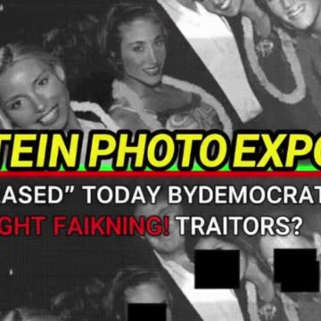 TRAITORS? Media & Dems CAUGHT Red-Handed in Vile New TRUMP SMEAR! (Epstein Photo HOAX)