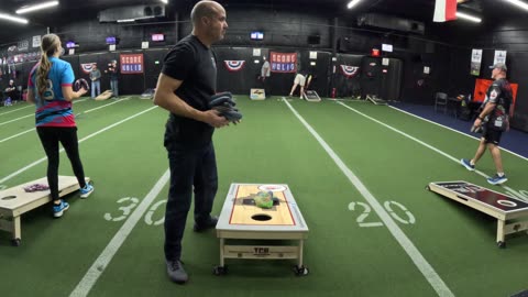 1.26.25 TCL Cornhole, Open singles - Rounder 1