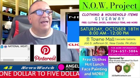 NCTV45 NEWSWATCH MORNING WED OCT 8 2025 WITH ANGELO PERROTTA
