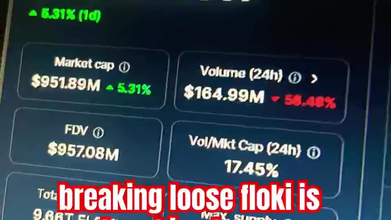 floki price prediction crypto market bull run! #fyp