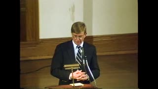 March 4, 1994 - George Will Speaks at Indiana's DePauw University