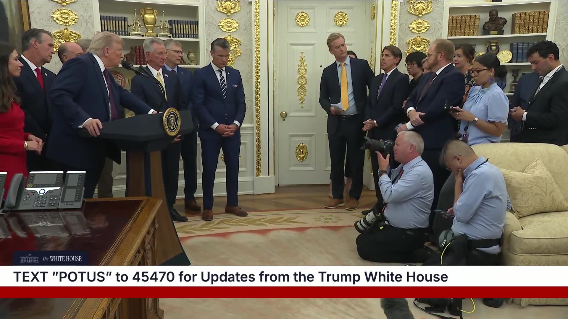 President Trump Makes an Announcement, Sep. 2, 2025