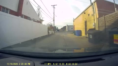 Roundtrip Drive From Levagood Area, Dbn To Secretary of State, Wayne Rd, Westland, MI, 11 19 25