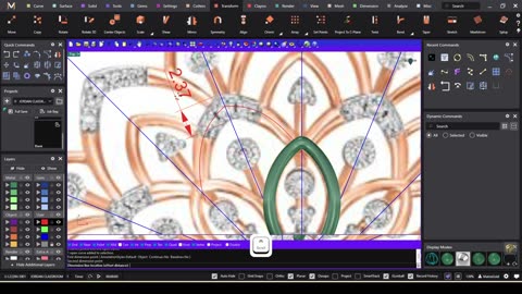 Jewelry Pendant 3D Modelling Tutorials With MatrixGold Software During Streaming On Twitch.