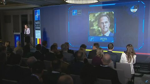 FULL REMARKS: Rutte Declares War on Russia, China, Iran & North Korea at NATO-Industry Forum