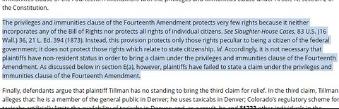 The 14th Amendment and the U.S. (Federal) Citizen Deception (Case Law) By Yusef El