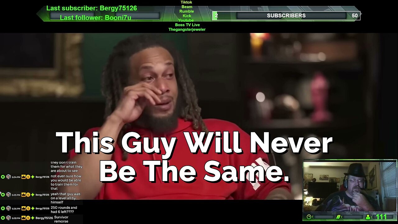 War Has Changed His Life Forever.