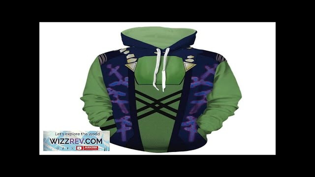 Marvel Guardians Of The Galaxy Gamora Green Cosplay Hoodie Review