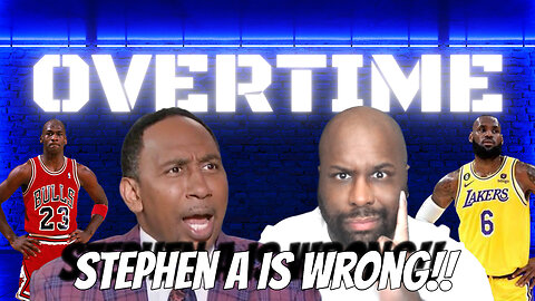 Stephen A WRONG AGAIN about the GOAT Debate